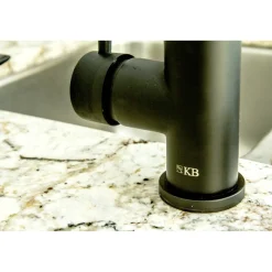 Kingston Brass Gourmetier Concord Deck Mount Single-Handle Pull-Down Kitchen Faucet