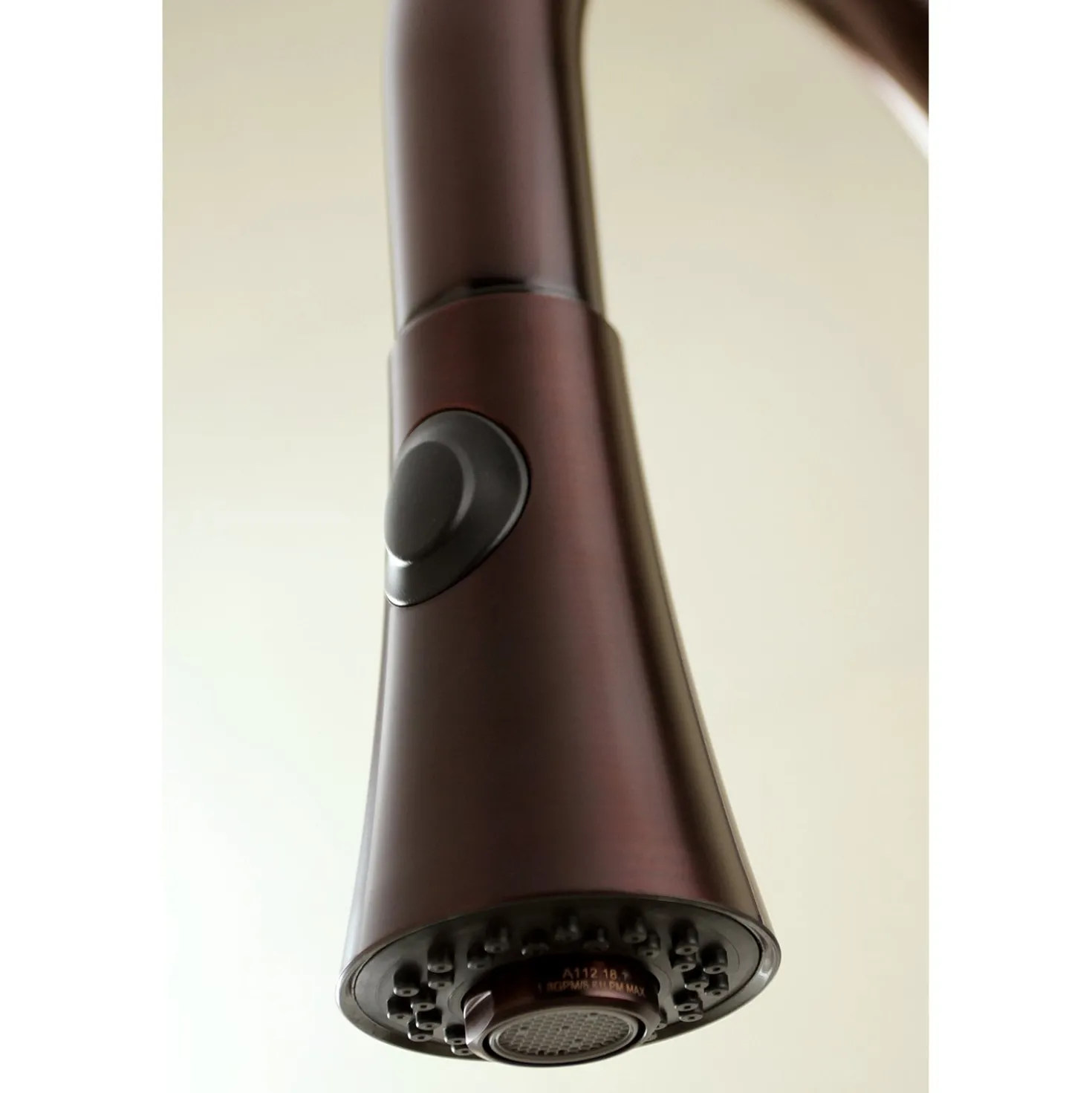 Kingston Brass Gourmetier Concord Deck Mount Single-Handle Pull-Down Kitchen Faucet