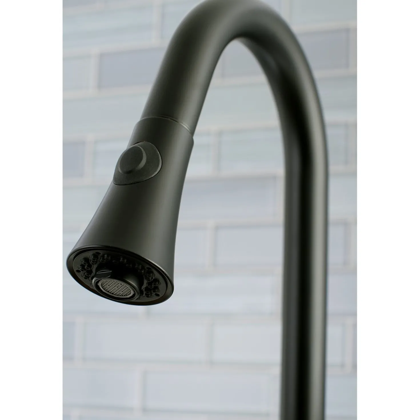 Kingston Brass Gourmetier Concord Deck Mount Single-Handle Pull-Down Kitchen Faucet