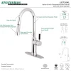 Kingston Brass Gourmetier Kaiser Single-Handle Pull-Down Kitchen Faucet