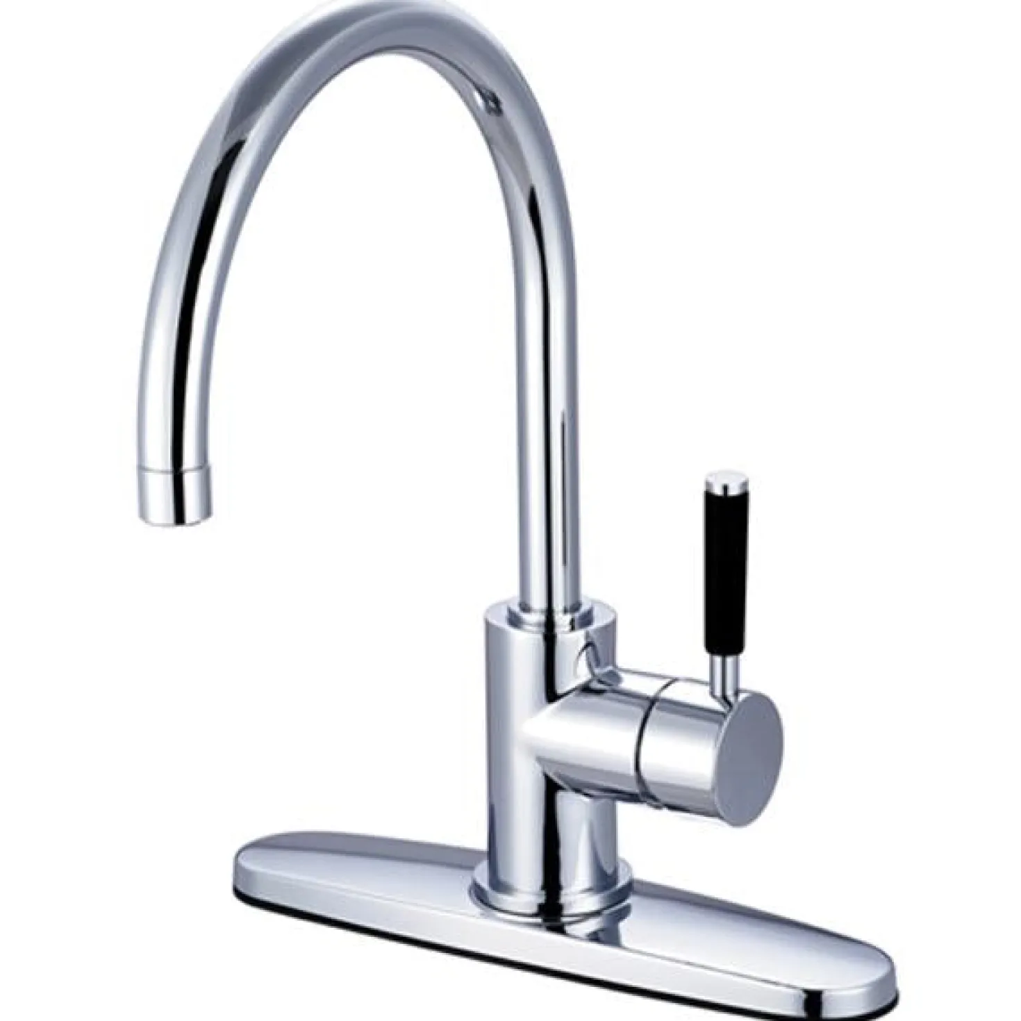 Kingston Brass Gourmetier Kaiser Single Handle Kitchen Faucet