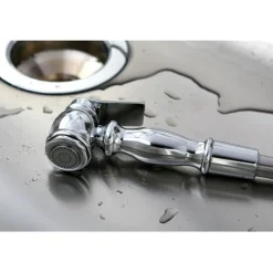 Kingston Brass Gourmetier Vintage Kitchen Faucet Sprayer
