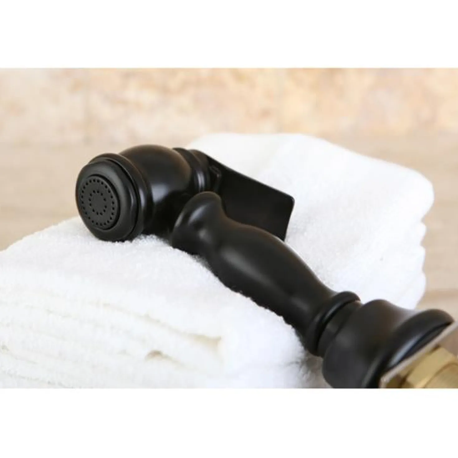 Kingston Brass Gourmetier Vintage Kitchen Faucet Sprayer