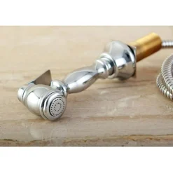 Kingston Brass Gourmetier Vintage Kitchen Faucet Sprayer