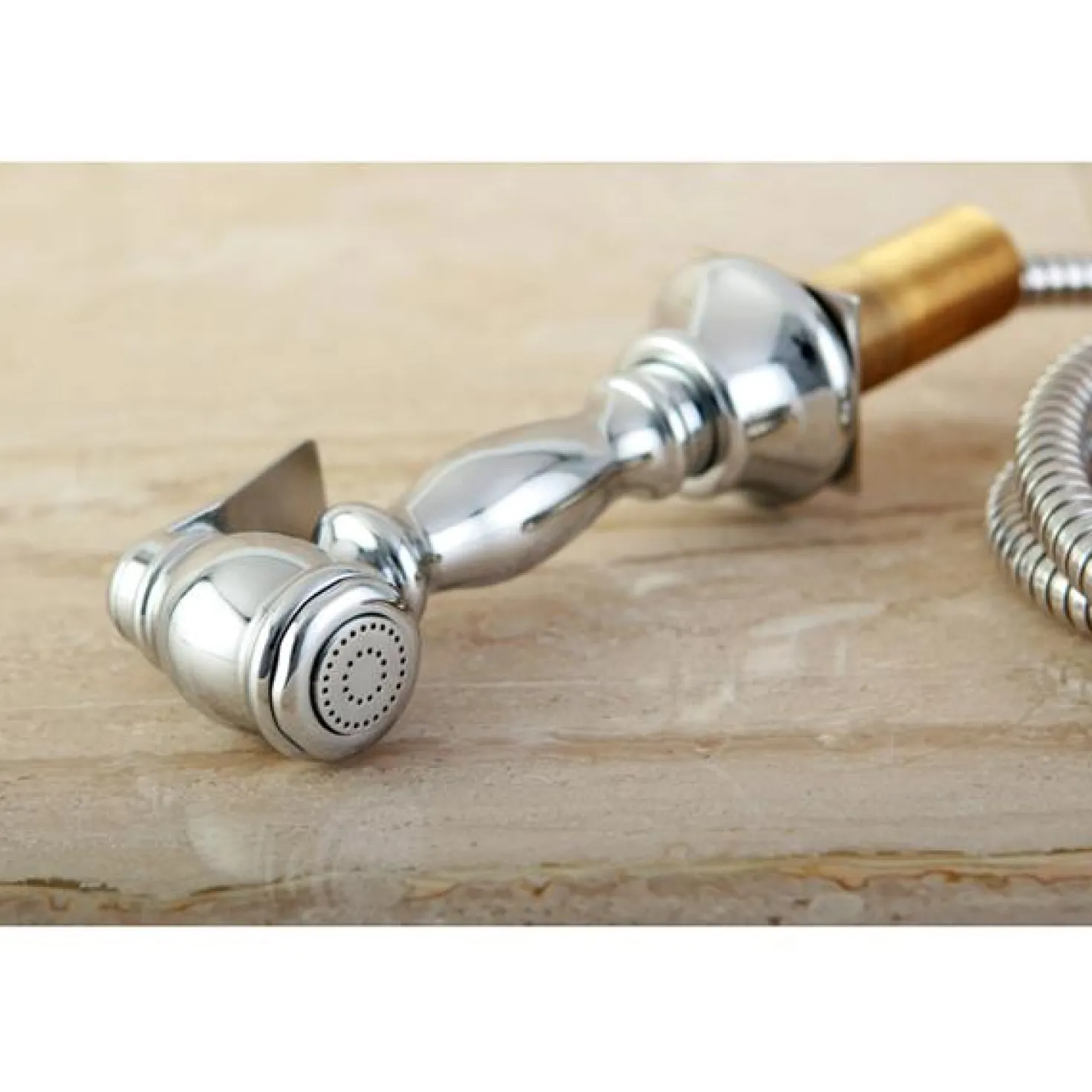 Kingston Brass Gourmetier Vintage Kitchen Faucet Sprayer