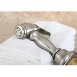Kingston Brass Gourmetier Vintage Kitchen Faucet Sprayer