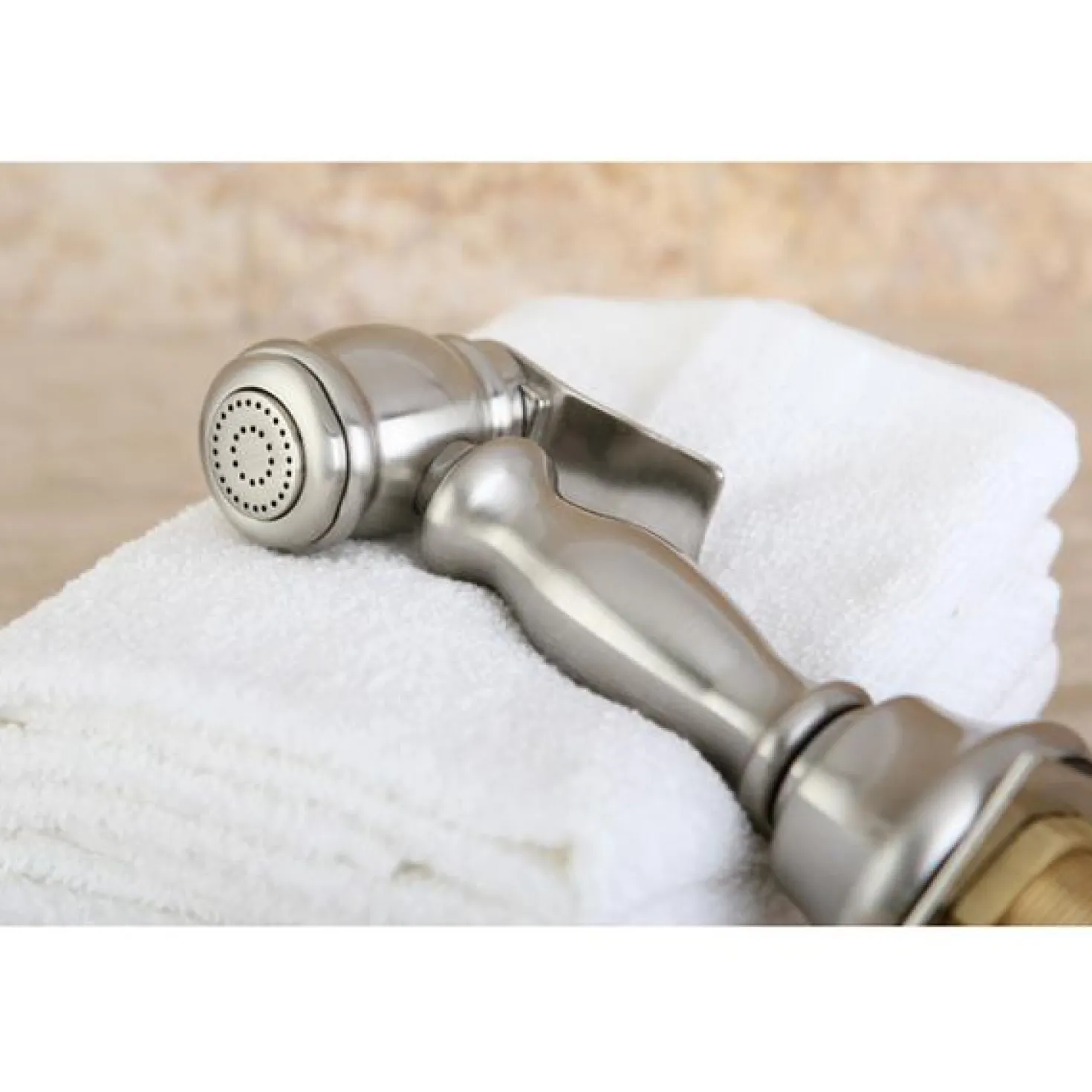 Kingston Brass Gourmetier Vintage Kitchen Faucet Sprayer