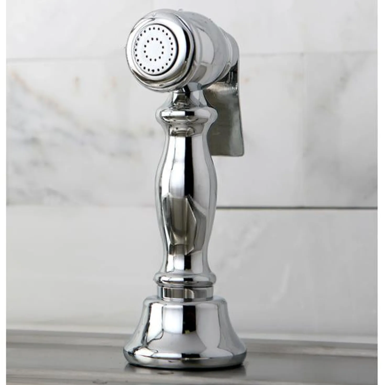Kingston Brass Gourmetier Vintage Kitchen Faucet Sprayer