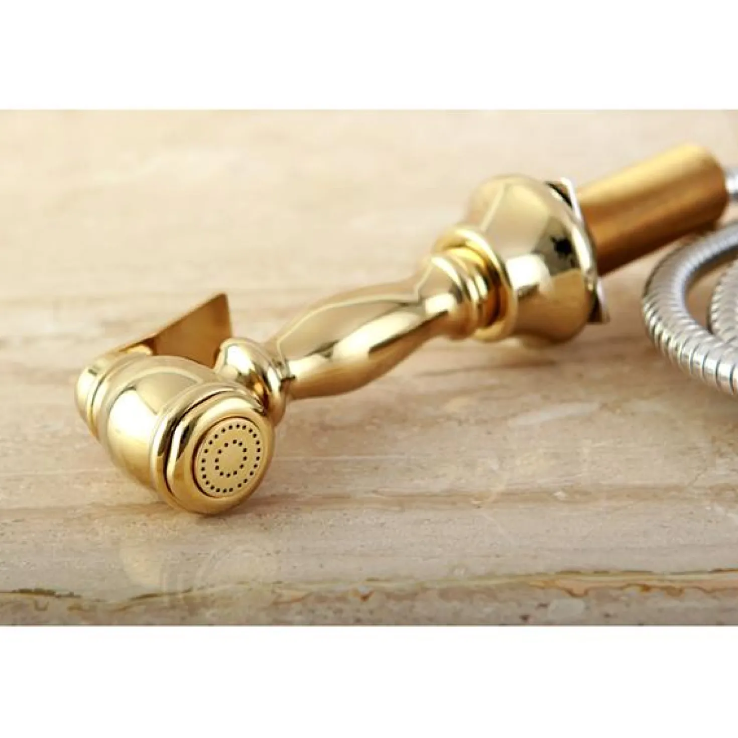 Kingston Brass Gourmetier Vintage Kitchen Faucet Sprayer