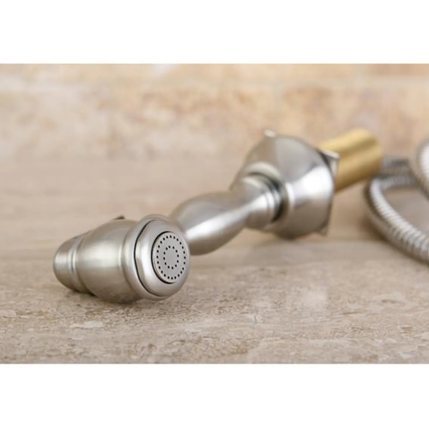 Kingston Brass Gourmetier Vintage Kitchen Faucet Sprayer