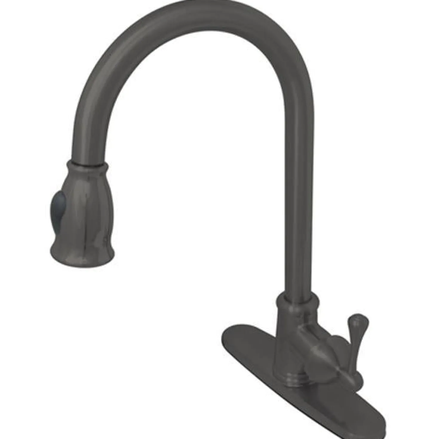 Kingston Brass Gourmetier Vintage Pull-Down Single Handle Kitchen Faucet