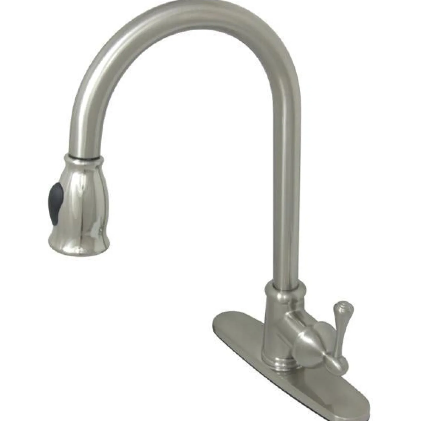 Kingston Brass Gourmetier Vintage Pull-Down Single Handle Kitchen Faucet