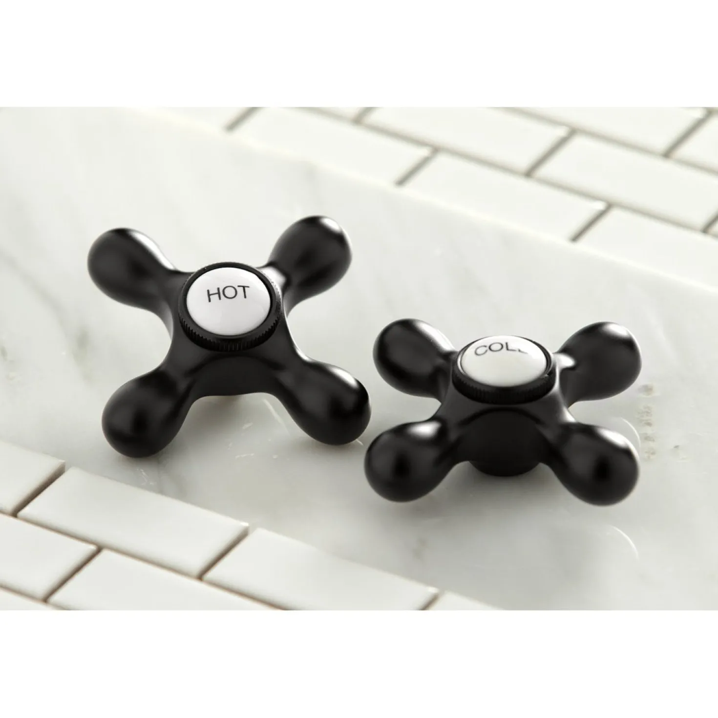 Kingston Brass Governor 8-Inch Widespread 3-Hole Bathroom Faucet