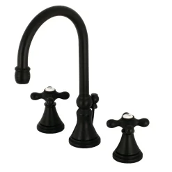 Kingston Brass Governor 8-Inch Widespread 3-Hole Bathroom Faucet