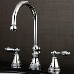 Kingston Brass Governor 8-Inch Widespread Bathroom Faucet