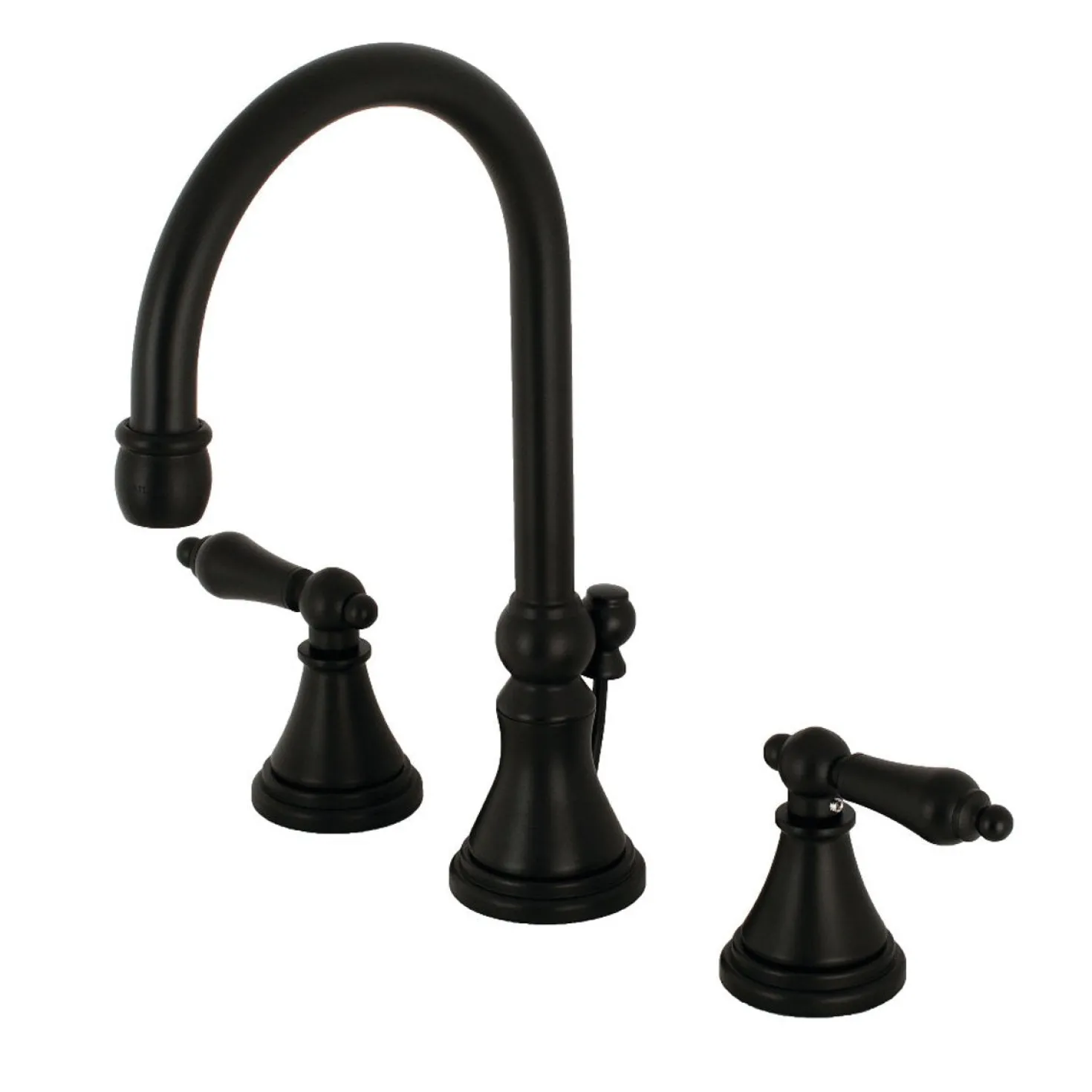 Kingston Brass Governor 8-Inch Widespread Bathroom Faucet