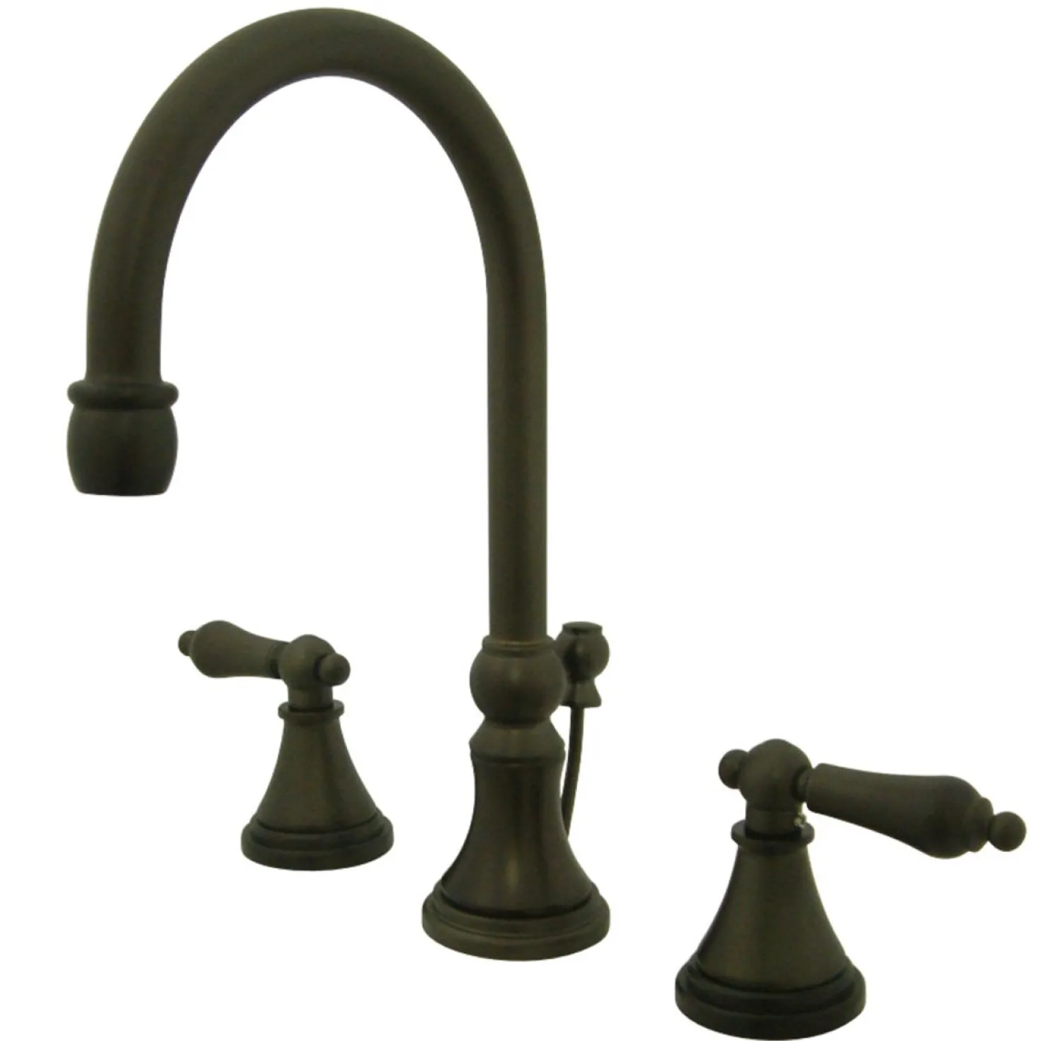 Kingston Brass Governor 8-Inch Widespread Bathroom Faucet