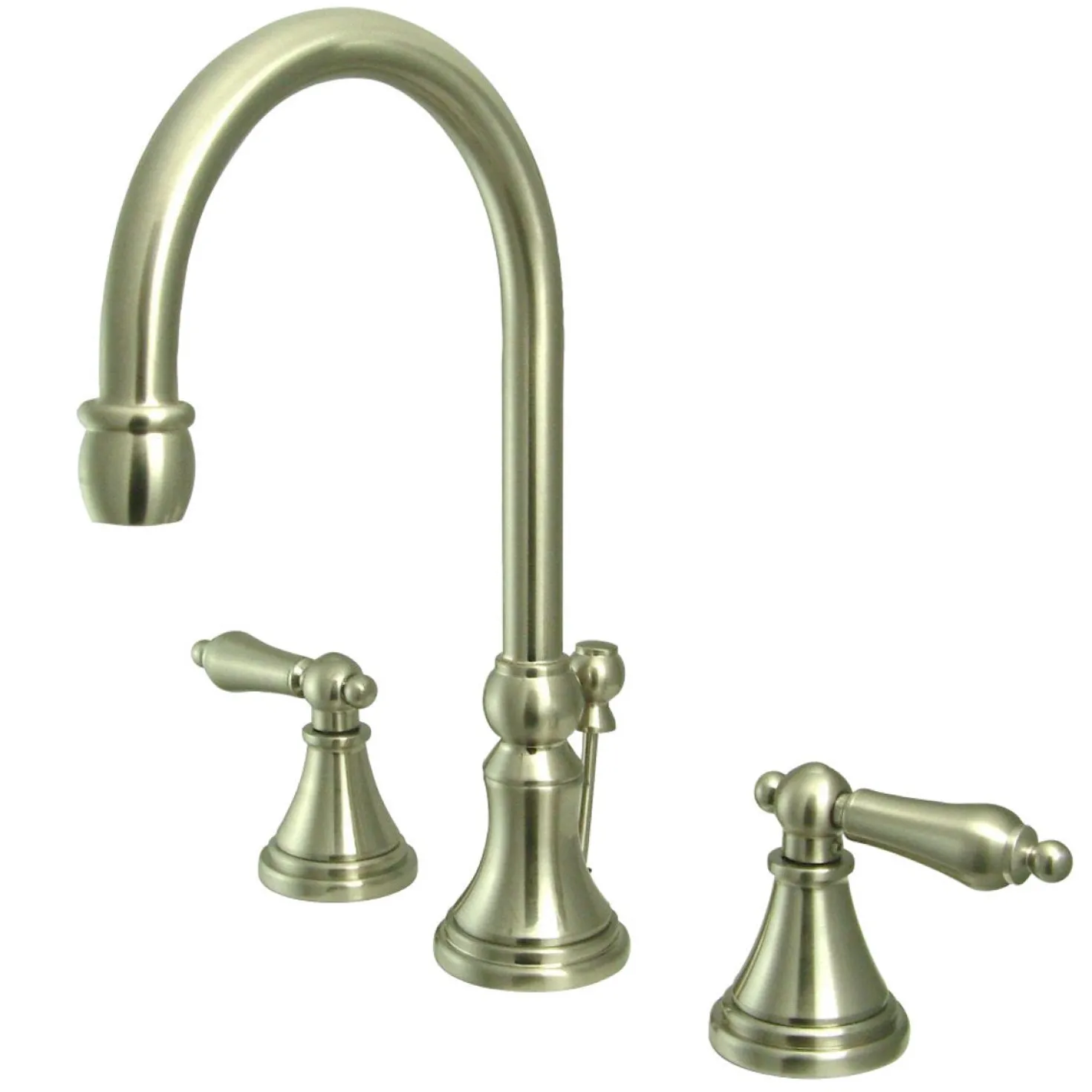 Kingston Brass Governor 8-Inch Widespread Bathroom Faucet