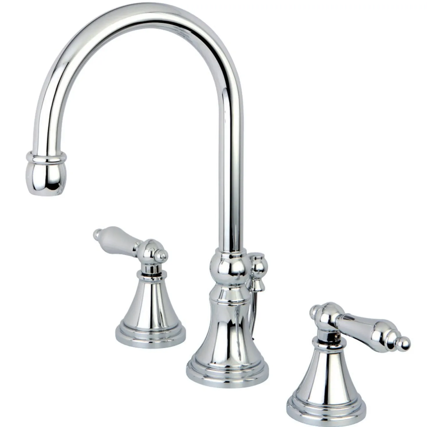 Kingston Brass Governor 8-Inch Widespread Bathroom Faucet