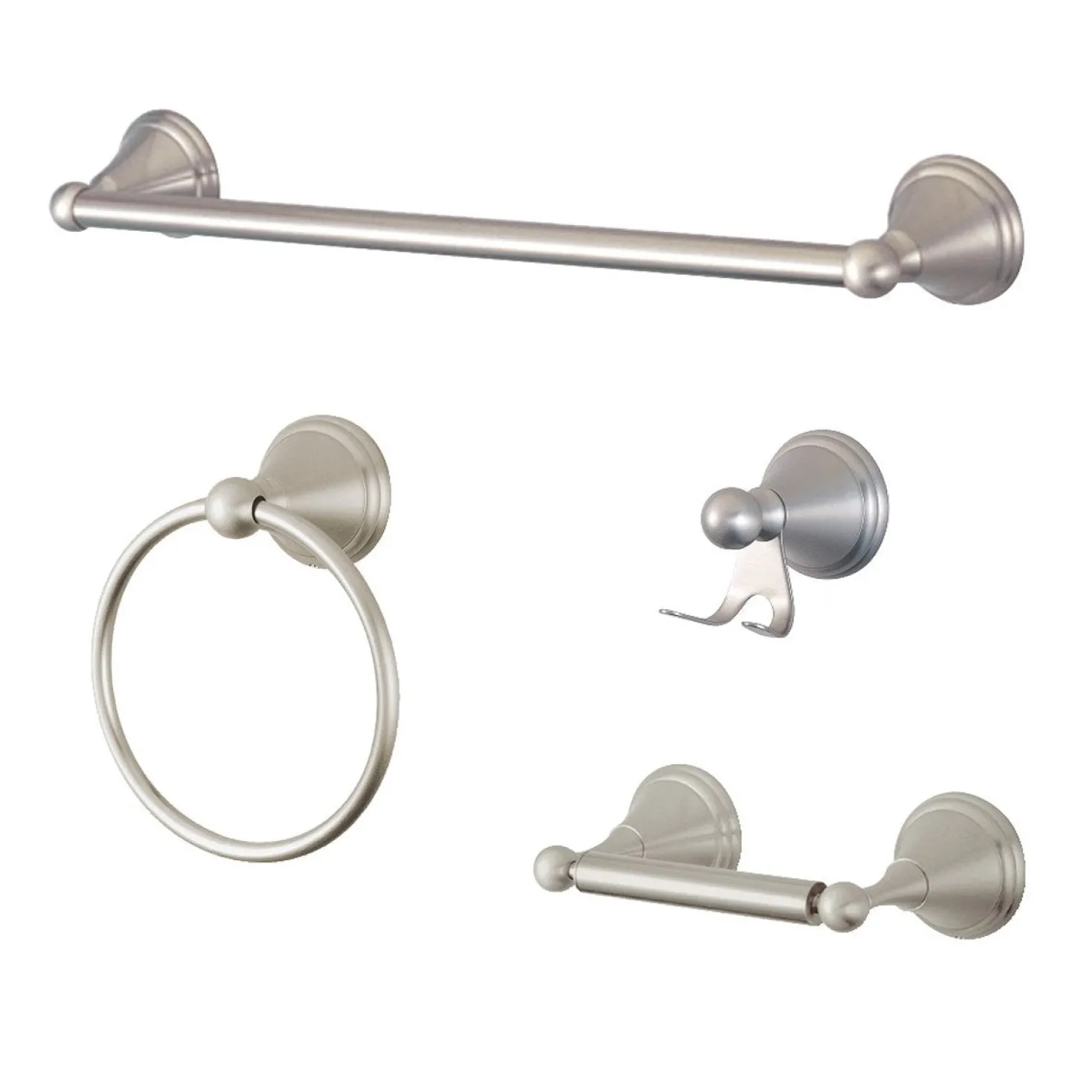 Kingston Brass Governor 4-Piece Bathroom Accessories Set