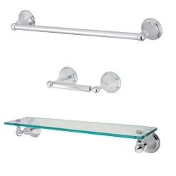 Kingston Brass Governor 3-Piece 20.63" Bathroom Accessories Set
