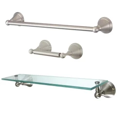 Kingston Brass Governor 3-Piece 20.63" Bathroom Accessories Set