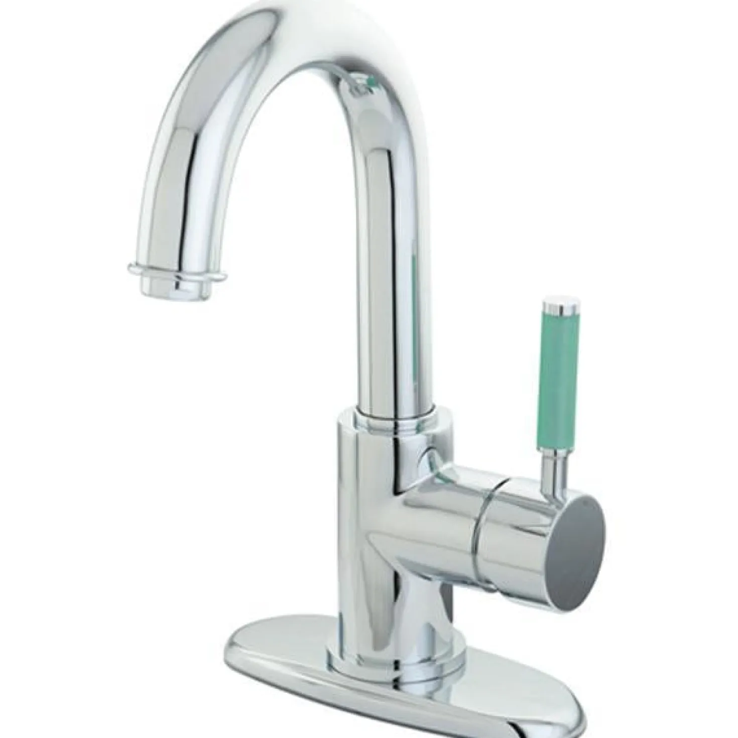 Kingston Brass Green Eden Single Handle Lavatory Faucet with Push-up Drain