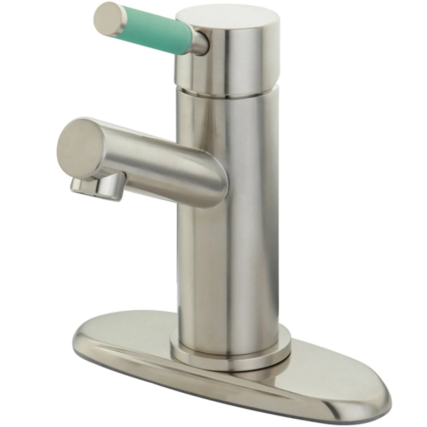Kingston Brass Green Eden Single Handle Lavatory Faucet with Cover Plate