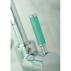 Kingston Brass Green Eden Single Handle Vessel Sink Faucet without Plate and Pop-up
