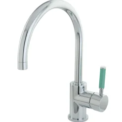 Kingston Brass Green Eden Single Handle Vessel Sink Faucet without Pop-up and Plate