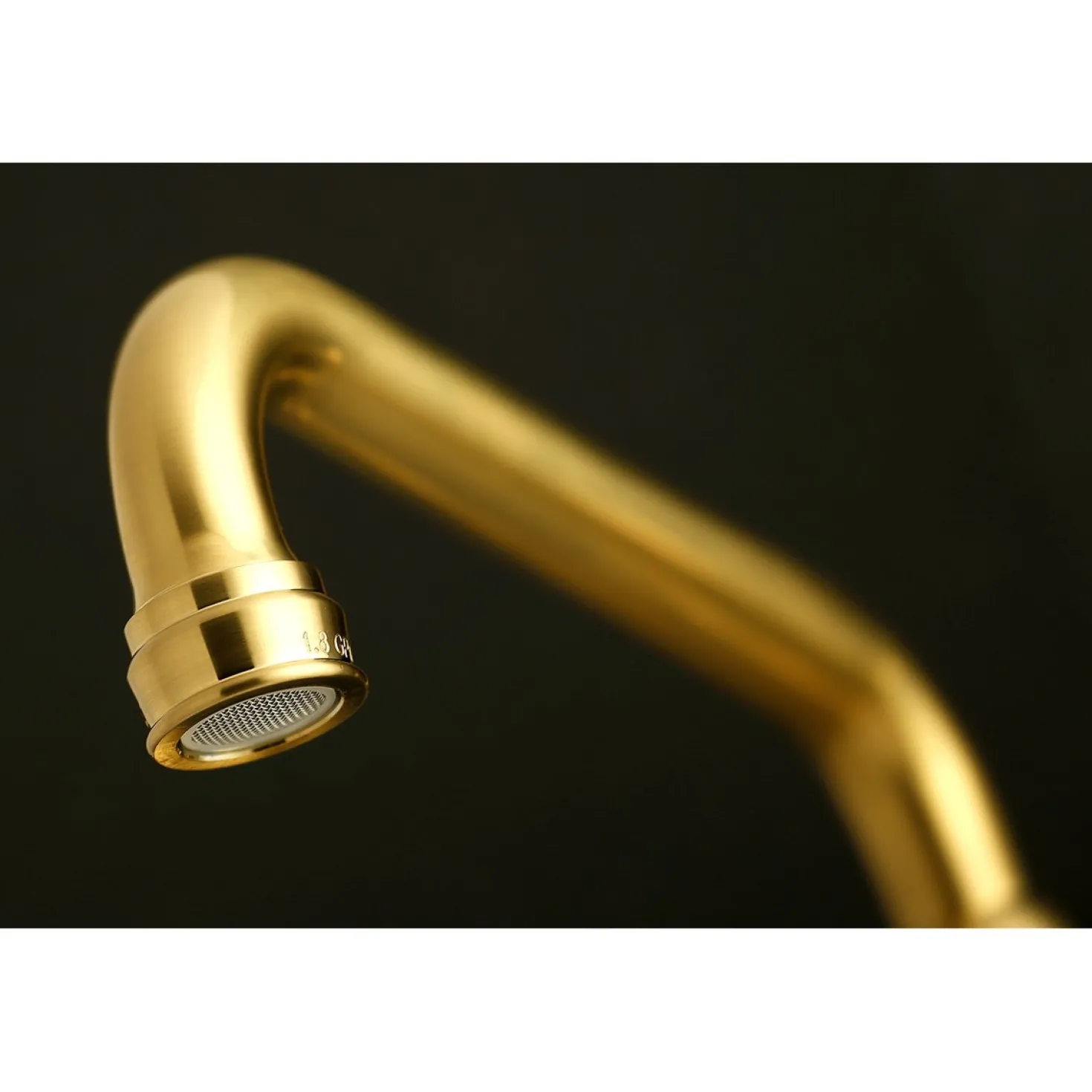 Kingston Brass 2-Handle 2-Hole Wall Mount Kitchen Faucet