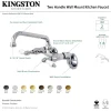 Kingston Brass 2-Handle Wall Mount Kitchen Faucet
