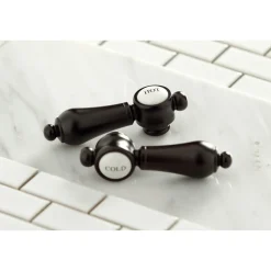 Kingston Brass Heirloom 2-Handle Wall Mount Roman Tub Faucet