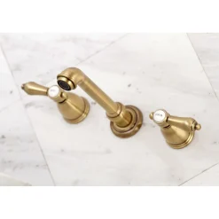Kingston Brass Heirloom 2-Handle Wall Mount Roman Tub Faucet