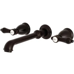 Kingston Brass Heirloom 2-Handle Wall Mount Roman Tub Faucet