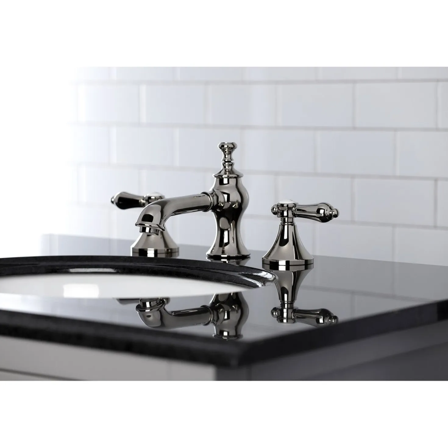Kingston Brass Heirloom 8-Inch Widespread Bathroom Faucet