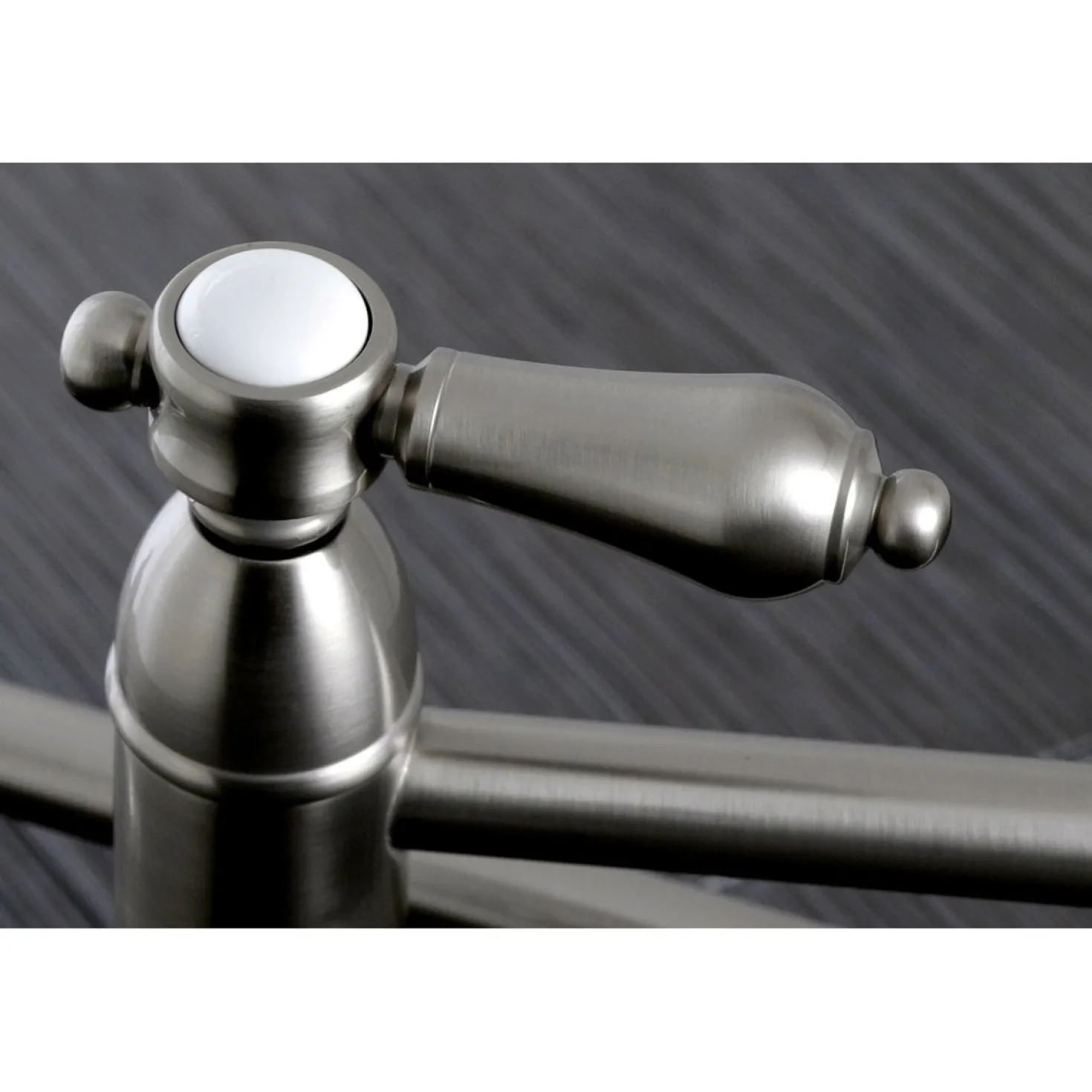 Kingston Brass Heirloom Wall Mount Pot Filler Kitchen Faucet