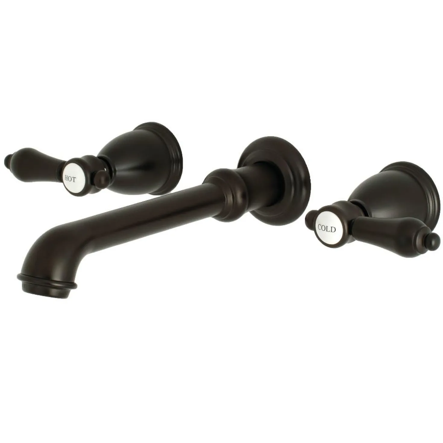 Kingston Brass Heirloom Wall Mount Bathroom Faucet