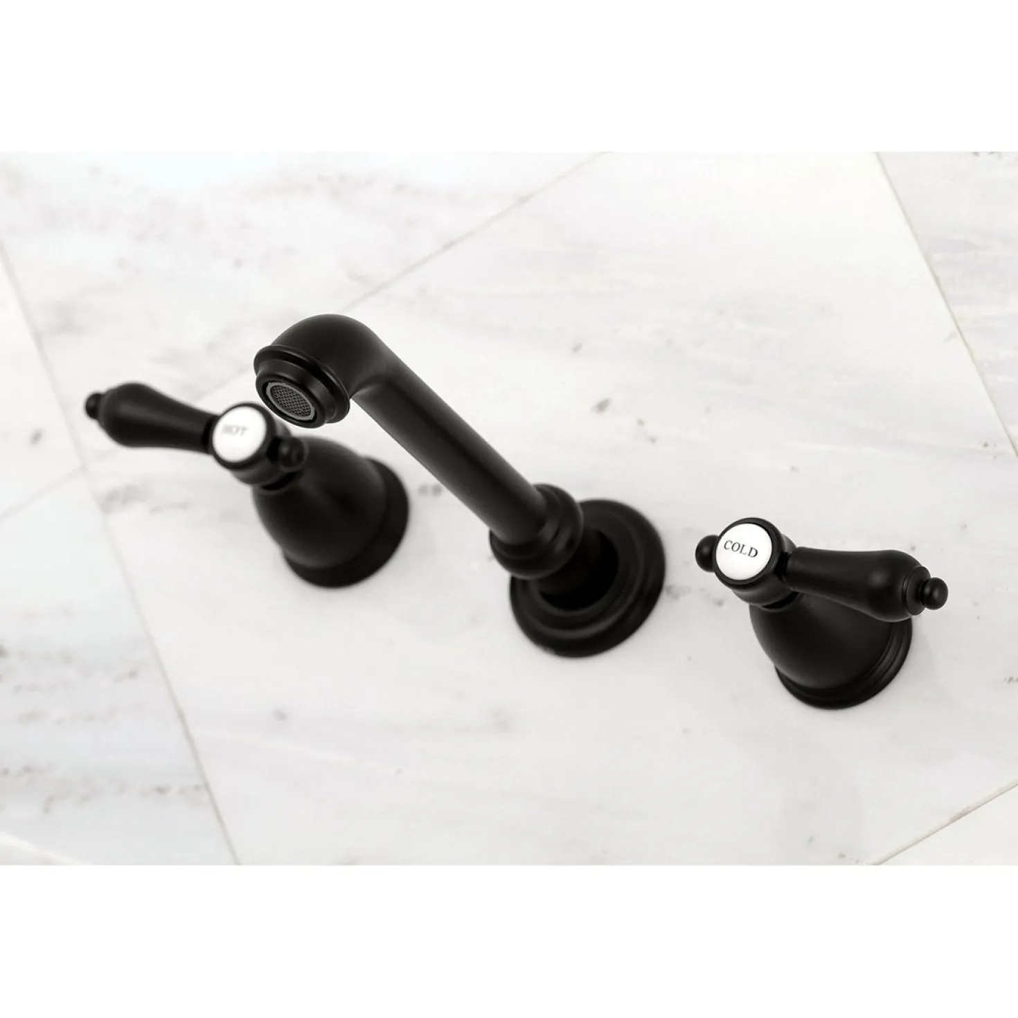 Kingston Brass Heirloom Wall Mount Bathroom Faucet
