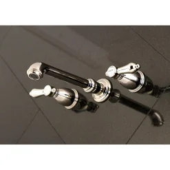 Kingston Brass Heirloom Wall Mount Bathroom Faucet