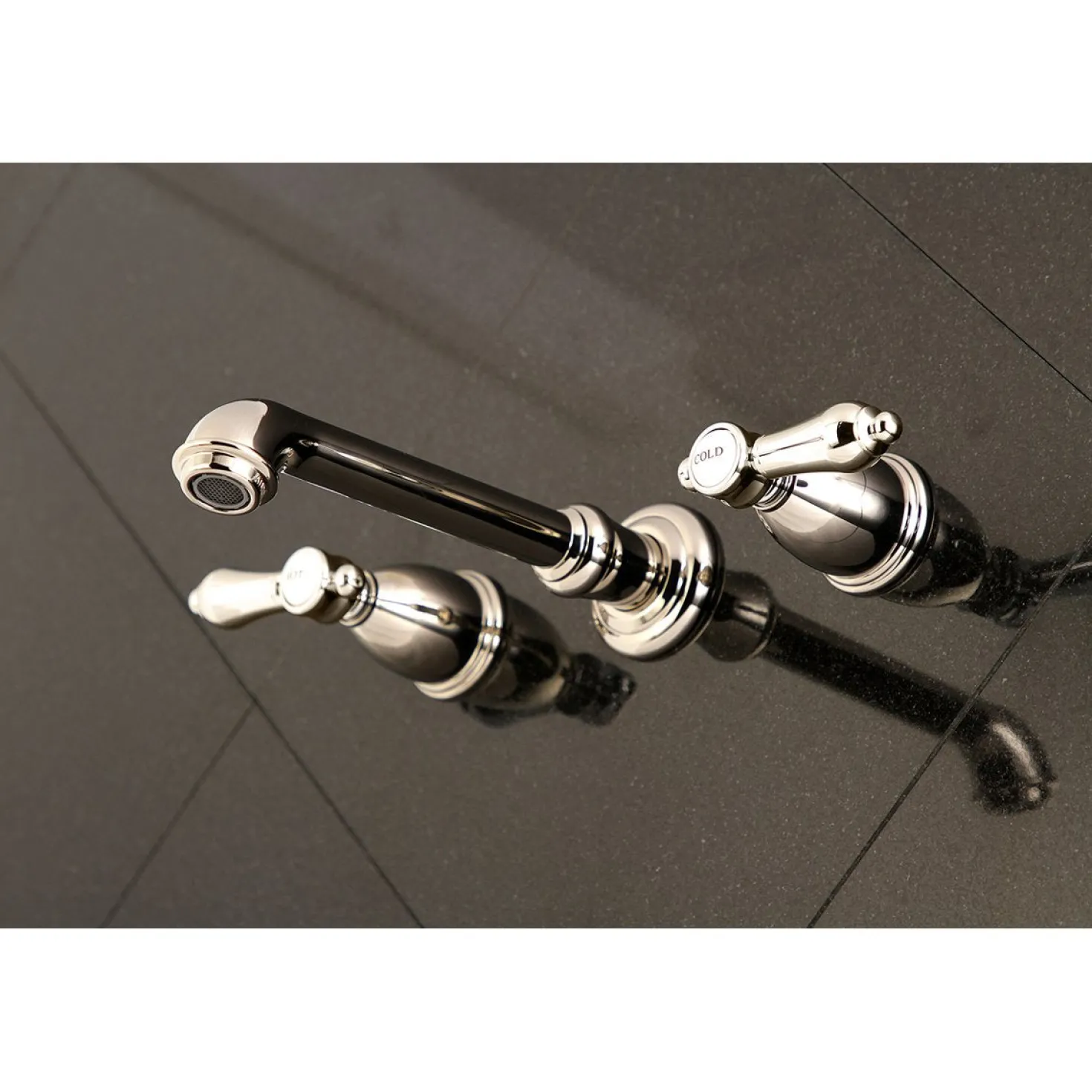 Kingston Brass Heirloom Wall Mount Bathroom Faucet