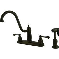 Kingston Brass Heritage Centerset Kitchen Faucet