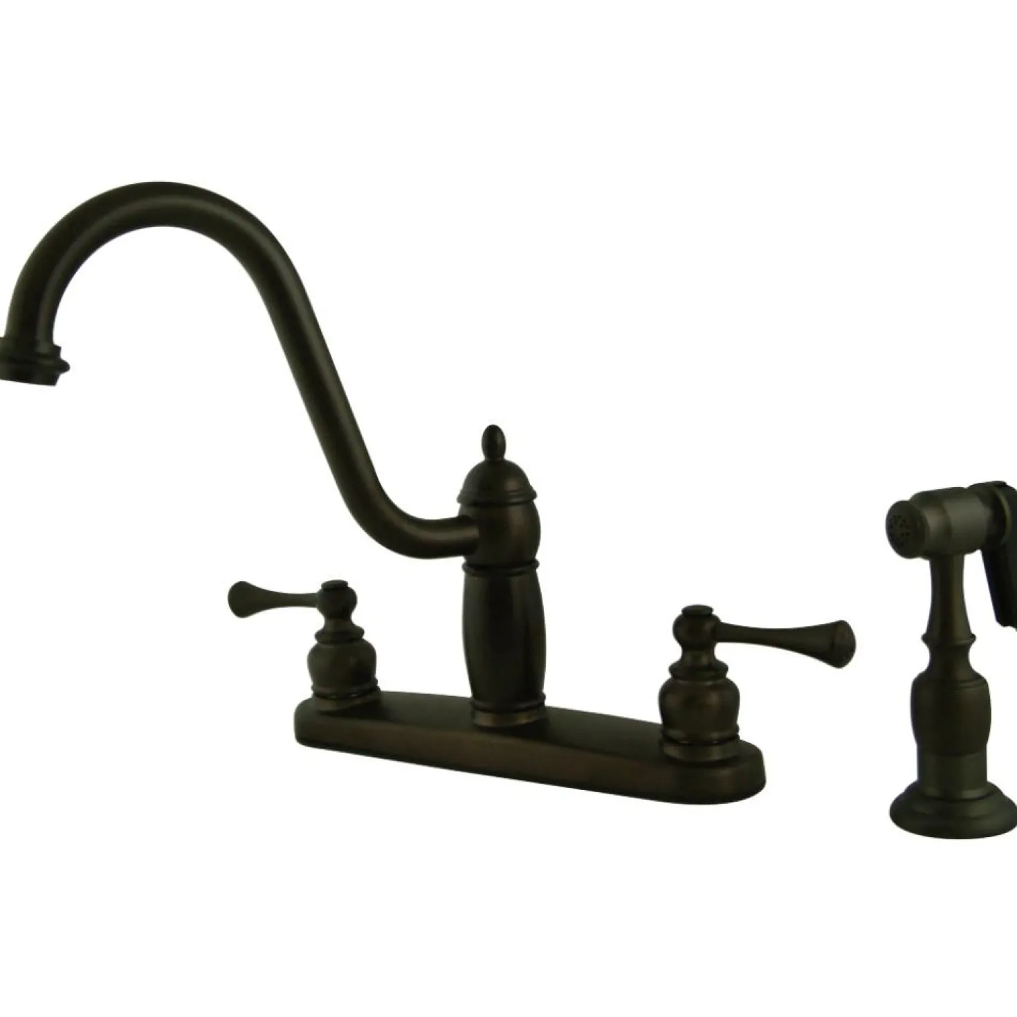 Kingston Brass Heritage Centerset Kitchen Faucet