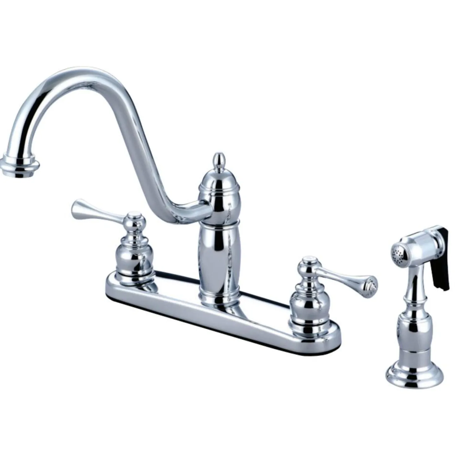 Kingston Brass Heritage Centerset Kitchen Faucet