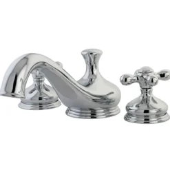 Kingston Brass Heritage Classic Three Hole Two Handle Roman Tub Filler