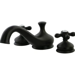 Kingston Brass Heritage Classic Three Hole Two Handle Roman Tub Filler