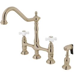 Kingston Brass Heritage Deck Mount 8