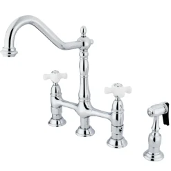 Kingston Brass Heritage Deck Mount 8