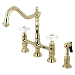 Kingston Brass Heritage Deck Mount 8