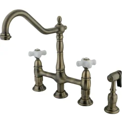 Kingston Brass Heritage Deck Mount 8